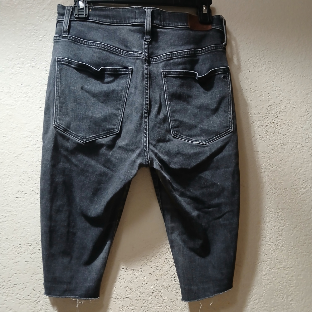 Madewell Charcoal Denim Shorts - Picture 8 of 8